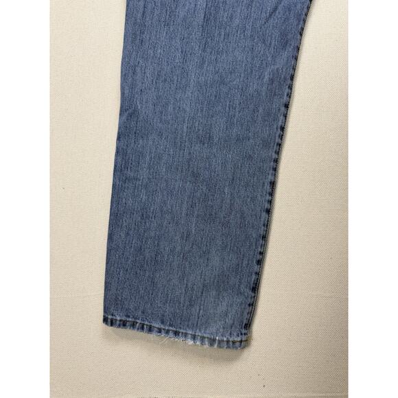 Cinch Jeans Men's Size 42 x 34 Denim 5 Pocket Western Work Jeans Distressed - Picture 15 of 16